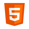 HTML - Frontend technology logo